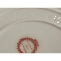 Rare Assiette Chateau des Tuileries Porcelaine