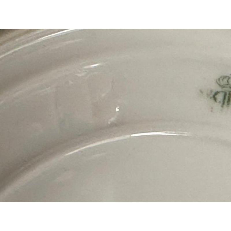 Rare Assiette Chateau des Tuileries Porcelaine