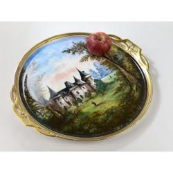 Grand Plateau En Porcelaine De Limoges