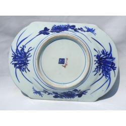 Plat En Porcelaine Japonaise XIXe